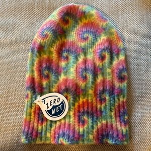 NEW Justin Gregory Multi Tie Dye Knit Hat